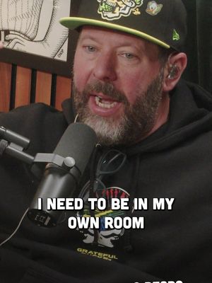 Just one bear in his own cave. #2Bears1Cave Ep. 325 #bertkreischer #comedy #marriage #seperatebeds