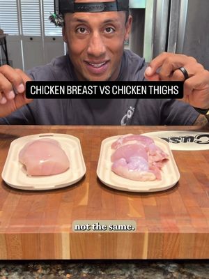 Chicken breast vs chicken thighs  #Recipe 