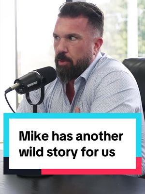Mike telling another wild “how I got arrested” story… realizes the cop is a guy from his childhood… can’t remember his name… just remembers he was an absolute STUD athlete 😂 Nothing like getting cuffed by the dude who used to drop 30 points on your team in high school. Life comes at you fast. Moral of the story: be nice to everyone… you never know who’s gonna grow up to arrest you 😅