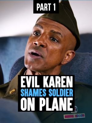 Karen Shames Soldier on Plane PT 1 (swipe for PT 2) #dharmann #dharmannfam #inspiration #fyp