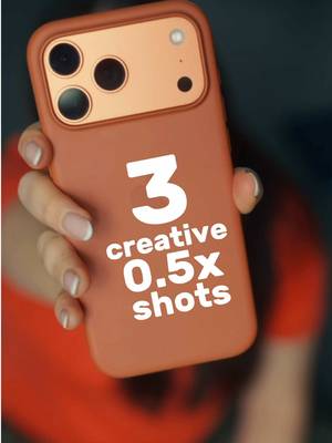 3 creative shots using a 0.5x iPhone lens  Angles used: 🔸Inside cabinet 🔸Thought the glass  🔸Top-down  0.5x isn’t just for landscapes 😉 Save this and try it in your next reel 🧡 #iphonetips #videoediting #videoideas 