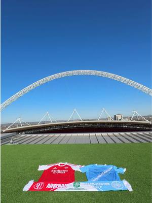 1 more sleep 🤩 #carabaocupfinal #arsenal #mancity #wembleystadium 