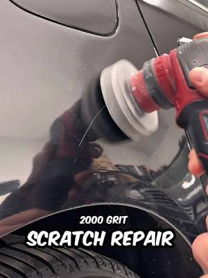 Quick fix for a deep paint scratch #LearnOnTikTok #TikTokLearningCampaign 