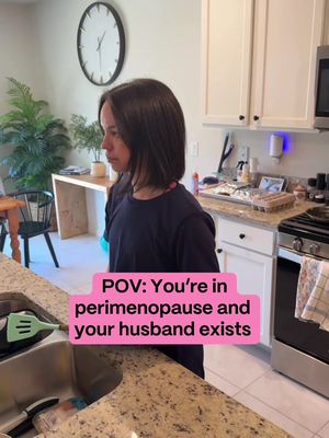 Married life during perimenopause: heart full, ears… not so much 😂 #husband #perimenopause 