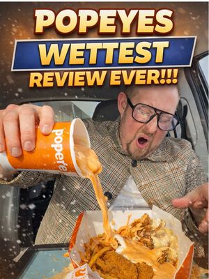 Popeyes Wettest Review Ever  @Popeyes Louisiana Chicken UK  #popeyeschickensandwich #popeyeschicken 
