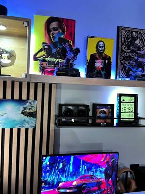 walls? loaded. setup? elite. Displates? certified 🎮🫡 ✅ @el_trastero_gamer going off ✅