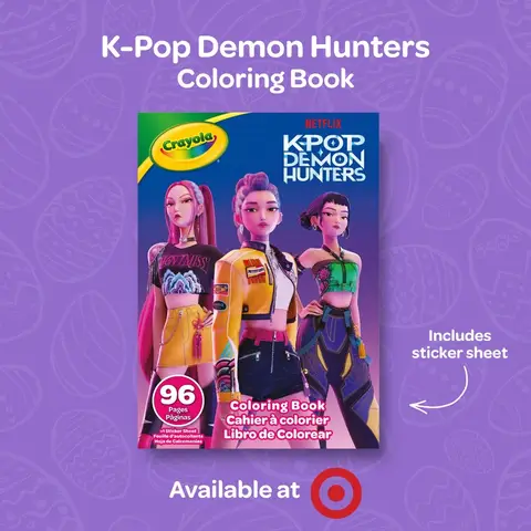 Easter magic starts with a basket full of creativity. 🐰 @Target has everything you need to pack those baskets with colorful picks kids love! Color Wonder Ms. Rachel Coloring Kit Scribble Scrubbie Bluey Poolside Playset K‑Pop Demon Hunters 96‑Page Coloring Book with Stickers Scribble Scrubbie Paw Patrol Fire Hydrant Playset Crayola Clicks Pastel Colored Pencils Goo Unicorn All-in-1 Sensory Station Run to Target to fill those baskets with imagination! #CrayolaEaster #Target #EasterGifts 