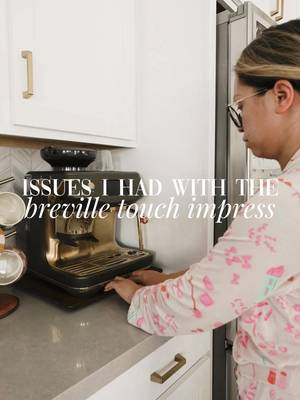 Now let's talk about all the cons of this espresso machine 👀☕️ #espresso #espressomachine #breville #coffee #coffeeathome 