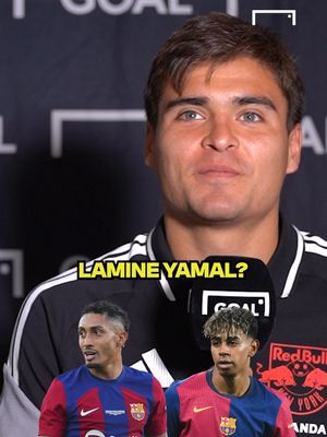 There aren’t many ballers that NY Red Bulls star Nehuen Benedetti would pick over Raphinha 🔥 Which Barcelona star would you rather have, Raphinha or Lamine Yamal? 🤔 #footballtiktok #soccertiktok #barcelona #championsleague #PremierLeague