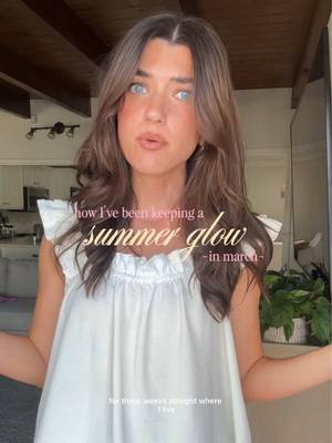 How I've been keeping a summer glow this March! ⭐️⭐️🌷 #AmlactinSpringBreak #AmlactinPartner 