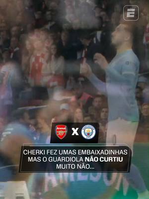 TOMOU BRONCA! O Cherki foi fazer umas embaixadinhas no decorrer do jogo mas Pep Guardiola não aprovou a atitude... Até 30/03, você pode assinar o Plano Premium do Disney+ por um preço promocional para acompanhar esse e muitos outros conteúdos. Oferta por tempo limitado. Consulte termos e condições. #CopaDaLigaNaESPN #tiktokesportes