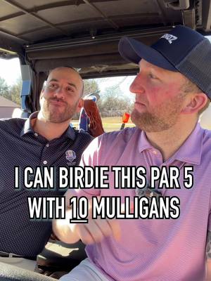 How Many Mulligans To Birdie This Par 5!?! #golf #fyp #golfer #pga 