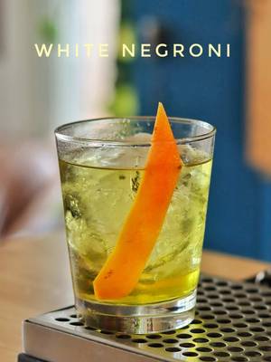 WHITE NEGRONI 1.5 oz Gin 1 oz lillet Blanc 3/4 oz Suze This is a good example of - some drinks shouldn’t be equal parts. This was created as an equal parts cocktail originally. There’s an argument the OG Negroni shouldn’t be equal parts. Suze is bitter, gentian forward and pairs well with Pineapples. Add a tsp of pineapple liqueur to this an have yourself a fine time.  Lillet can be subbed with other blanc vermouths. Cocchi Americano would work too. You wanna use up vermouth? Drink it on the rocks, add club soda and a citrus peel. It slaps. The White Negroni was created by British bartender Wayne Collins in 2001.
