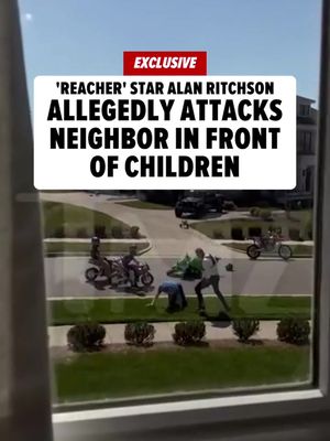 🚨🎥 EXCLUSIVE: "Reacher" star Alan Ritchson might've thought he was still shooting an episode of his popular show Sunday, because he allegedly beat the hell out of a neighbor in Tennessee. 👀