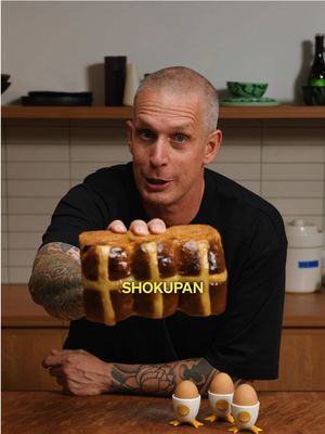 Hot Cross Shokupan... do you prefer sweet or savoury? It's almost Easter so it's time to break out the @Australian Eggs  First, I'm blending a hot cross bun recipe with a Japanese milk bun (shokupan). Then, we're turning it into two recipes. A savoury cheese, ham and egg toastie and a sweet s'mores inspired toastie with a chocolate egg. There’s room for both kinds of eggs this Easter! #AustralianEggs #Easter #Recipe #HotCrossBuns Full Shokupan recipe is on my website and link in bio.  Savoury version - 2 slices hot cross bun Shokupan - 3 slices leg ham - 3 slices swiss cheese - 1 tbs kewpie mayonnaise - ⅓ cup grated mozzarella cheese - 1 egg - Sea salt and cracked pepper, to season 1. Top one slice of Shokupan with the ham slices, then cheese slices. Make an indent in the centre of the other slice of Shokupan, large enough to cradle the egg. Spread the indented slice with mayonnaise, then place on top of the cheese and ham. 2. Transfer the sandwich to an oven tray lined with baking paper. Carefully crack the egg into the indent on top, then place the mozzarella around the edges of the egg. Season with salt and pepper. 3. Bake in a preheated oven at 160°C fan forced (320°F) for 15-20 minutes, until the cheese is golden and the egg white is just set. Serve hot and enjoy! S’mores version - 20g butter - 2 slices hot cross bun Shokupan - 3 giant marshmallows - 4 small solid chocolate easter eggs - 1 medium size cream filled egg 1. Melt the butter in a large frying pan over medium heat. Cook the Shokupan slices for 1 minute on each side until golden. Transfer to an oven tray lined with baking paper. 2. Slice the marshmallows into 1cm thick slices. Cover 1 slice of the bread with the marshmallow and then top with the solid eggs. Cover the other slice, leaving a space in the middle, then place the cream filled egg in the centre. 3. Bake in a preheated oven at 180°C fan forced (355°F) for 5 minutes, until the marshmallow starts to brown. Carefully transfer the cream filled egg slice on top of the other slice and serve!