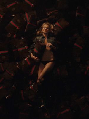 Beauty and the Bag: #KateMoss for the #GucciBorsetto