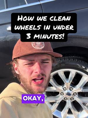 How we detail dirty wheels in under 3 minutes!