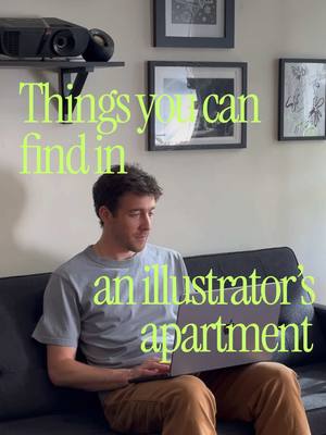 breaking news: illustrator @Kevin Zych’s apartment has been confirmed to contain an unreasonable number of sketches