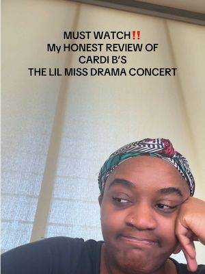 I attended the concert 2 weeks ago and this has to be said. Job well done Belcalis, my girl! 🫶🏾 #lilmissdramatour #thelittlemissdramatour #cardib 