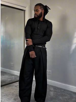 Henley x wide-leg trouser  = spring uniform 😮‍💨 Comment “REF” for all the details 🤝 #mensfashion #OOTD #fashion #cos #henley 