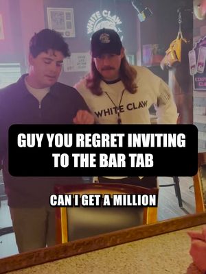 It’s always the guy who owes you money pulling this. White Claw has a million dollar tab* open during March basketball. @calebpressley See how you can have a claw on us -> link in bio *21+ only. Ends 4/6/26. Depending on the state, offer is [a] NO PURCH NEC. Sweepstakes OR [b] rebate with qualifying WHITE CLAW purchase. For Sweepstakes, must be WHITE CLAW® Shore Club member (free to join). See whiteclaw.com/coupleofclaws for details. WCSW, CHI, IL.