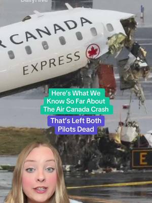 Here's what we know so far about the Air Canada crash🎙️-@olga🌟 #aircanada #aircanadacrash #laguardia #airport #planecrash 