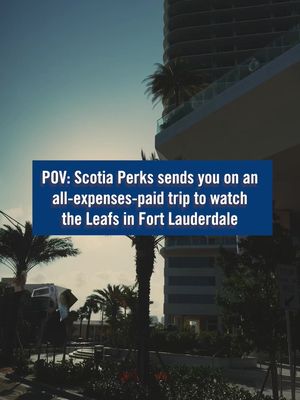 Whether you’re at home or on the road, nothing gets Leafs fans closer to the game than Scotia Perks 🏒 Check out how you can unlock exclusive experiences, like this, simply by being a Scotia client 👀
