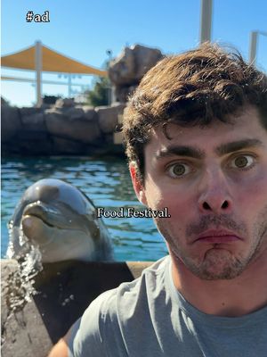 #ad Exploring the Seven Seas Food Festival at SeaWorld and tasting flavors from all over the world. The event is happening at @seaworldsandiego @seaworldorlando @seaworldtexas, and annual pass members get free access! Check out the link in my bio for a special offer from #cocacola. ​