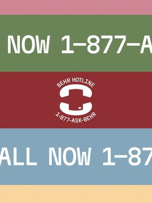 🚨LINES ARE OPEN UNTIL 4/2‼️ Call 1-877-ASK-BEHR and leave a voicemail because let’s be honest, you have painting questions. Our team of experts will be monitoring the lines and answering questions on our social channels soon 🐻💪