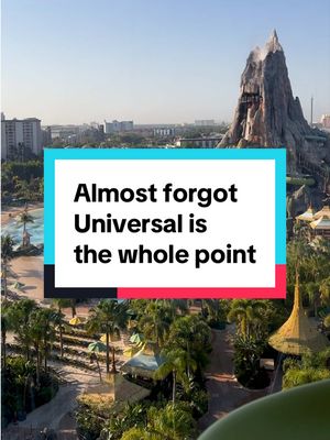 We could get used to these views! 🥹 #universalorlandoresort #universalorlando #vacation #EpicUniverse #universal 
