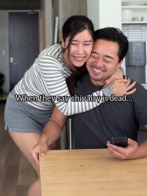 Proof that chivalry is not dead. @Jaed.official 