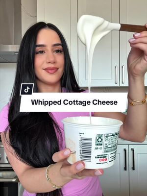 So many of my patients used to say they hate the texture of cottage cheese 😅 But BLENDING IT?! Game changer!! Smooth, creamy, no weird texture - total glow up. You can use it for literally everything: dips, pasta sauces, smoothies, sweet bowls, even desserts. Cottage cheese, but make it ✨versatile✨