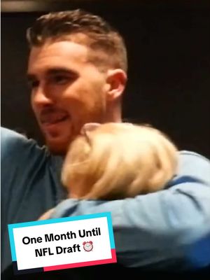 It’s only right. Officially one month until the NFL Draft! #traviskelce #chiefs #kansascity #2026nfldraft #nfl 