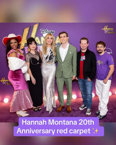 Everything on the Hannah Montana 20th Anniversary Special red carpet is making us emotional 🥹