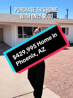 Yes potentially only $500🥳 📍Phoenix, AZ 3 Beds  2 Bath 1,312 Sq Ft Pool Completely remodeled  $429,995 QUALIFICATION CAN VARY (TALK TO A LENDER TO CONFIRM IF YOU QUALIFY) Click the link in my bio for a FREE CUSTOM LISTS of homes currently on the market🙌🏽 If this is not the home for you, we’ll find the one😉 Claudia Delara | Realtor 📱:623.304.9614 ✉️: claudia.therealtor@soldbytlt.com Instagram: @_claudiatherealtor_ DM me on Instagram!! @_claudiatherealtor_ eXp Realty | The Luna Team Top 1% in AZ EQUAL HOUSING OPPORTUNITY  ARMLS - RESIDENTIAL REAL ESTATE | ______________________________________ #househunting #realestateinvesting  #forsale #property 