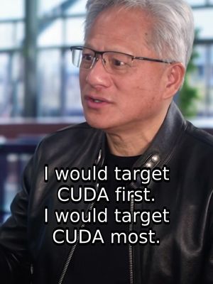 What is NVIDIA's "moat" against competitors? - CEO explains - clip from Lex Fridman Podcast #494 with Jensen Huang. Guest bio: Jensen Huang is the co-founder and CEO of NVIDIA, the world's most valuable company and the engine powering the AI computing revolution.