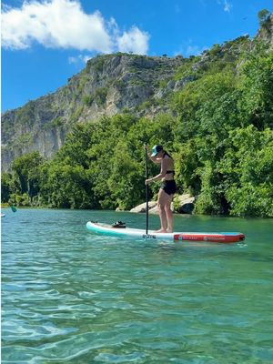 Can you believe this is in Texas?! 😍 The Upper Nueces River is spring fed, which means crystal clear water that stays cool even during the hottest Texas summer! ☀️ Perfect for swimming, kayaking, floating, and even fly fishing. @Chalk Bluff is one of the best places to experience this beautiful stretch of river! 🌿 Pro tip: visit during the week or outside peak summer if you want to experience it at its most peaceful!  #exploretexas #texastravel #texasriver #swimminghole #visittexas 