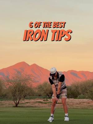 Some of my favorite tips for hitting your irons better #golf #golftips #golfswing 