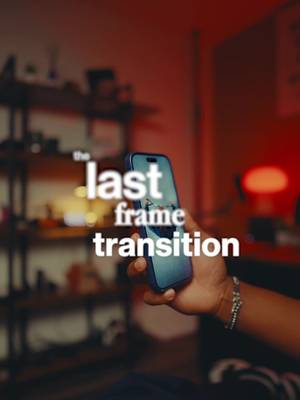 So, this is called the last frame transition, and this is how to do this effect in 3 simple steps. Also for a full breakdown for this and the assets I use for this transition, comment the word "asset" and I’ll send you the link.  This technique is used all the time in commercial ads like these and it’s so simple, but it makes your transitions feel high-end and no you don't need ai for this So, for this effect, you only need two shots. The first shot is your main clip, and the second is a camera reveal transition using some sort of ascreen .  Step 1️⃣: Film your first clip, then- in post - split it into two. Export just that second part and send it to your phone or computer — this is what we’ll use for the transition. Step 2️⃣: For the second shot, play your clip from the start,  cover your camera lens with your phone to fill the frame and slowly pull back to reveal your next scene — or if you want to spice it up, use a slider for a smoother pro transition.  Step 3️⃣: Bring all clips into your editing software  Place the transition shot right after your first clip, then trim and line it up so the screen matches exactly where the first clip ends. If you want to spice it up, add a whoosh with simple flash effect .   Try it out, and if you found this helpful , save it and follow for more. #videography #fyp #cinematography #matchcut #cinematic 