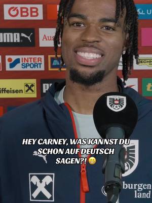 HEY CARNEY, was kannst du schon auf Deutsch sagen?! 😎🤙🏻
