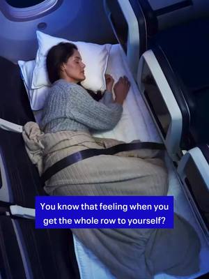 Introducing United Relax Row. 