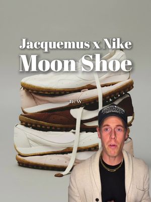 The @Jacquemus x @Nike moon shoe is the shoe of the summer ☀️ 👟
