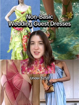 Unique Wedding Guest Dresses and Outfits under $250 #weddingguestoutfit #weddingguestlook #weddingguest #weddingguestdresses #fashiontrends  
