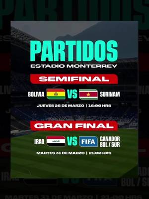 Nos vemos en los playoffs. ¿Ya tienen su boleto? 🎟️👀 #TikTokDeportes #FIFAWorldCup #SomosMonterrey #Somos26 