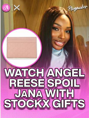JaNa and Angel are TOO CUTE together 🎁💞 Stay locked in & laced up with @stockx . Angel’s StockX Favorites: https://get.aspr.app/SHyV7