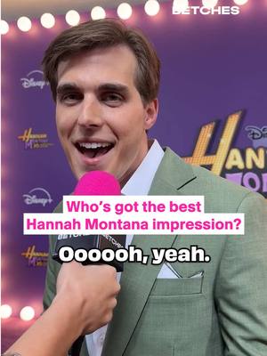 can the #HannahMontana cast nail THIS impression? // #HannahMontanaReunion #20thAnniversary #MileyCyrus #HowOnlineAreYou 