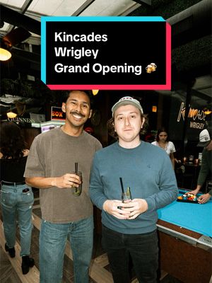 Your newest bar in Wrigleyville to check out with your friend group. Last Friday night, I was invited to the grand opening of @kincadeswrigley I got to explore the entire space with @Matt Wybraniec while enjoying complimentary drinks & small bites for the opening. They’ve got two pool tables, darts, punching machines, and plenty of TVs to catch all your favorite sports, definitely a perfect spot for watching March Madness. Check the last slide for a list of deals they’re running throughout the week. Thank you Kincade’s Wrigley for the invite! . .  #Wrigleyville #ChicagoBars #ChicagoNightlife #MarchMadness #ChicagoEats