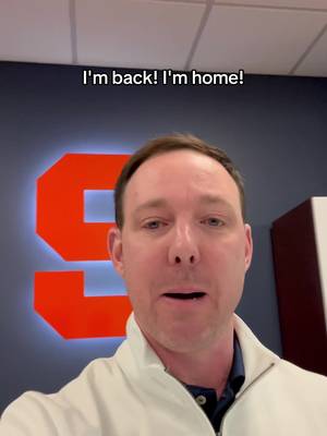 Welcome home G-Mac! 🍊 #cuse #syracuse #orange #basketball #gerrymcnamara 