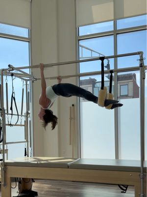 POV: your Pilates instructor is also your physical therapist 🤍 #bostonpilates 