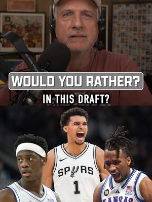 Would you rather have Wemby or this year's top NBA draft prospects? 🤔 #NBA #nbabasketball #victorwembanyama #nbadraft #fyp